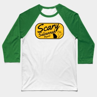 Scary Savannah and Beyond Alternate Shield Logo Baseball T-Shirt